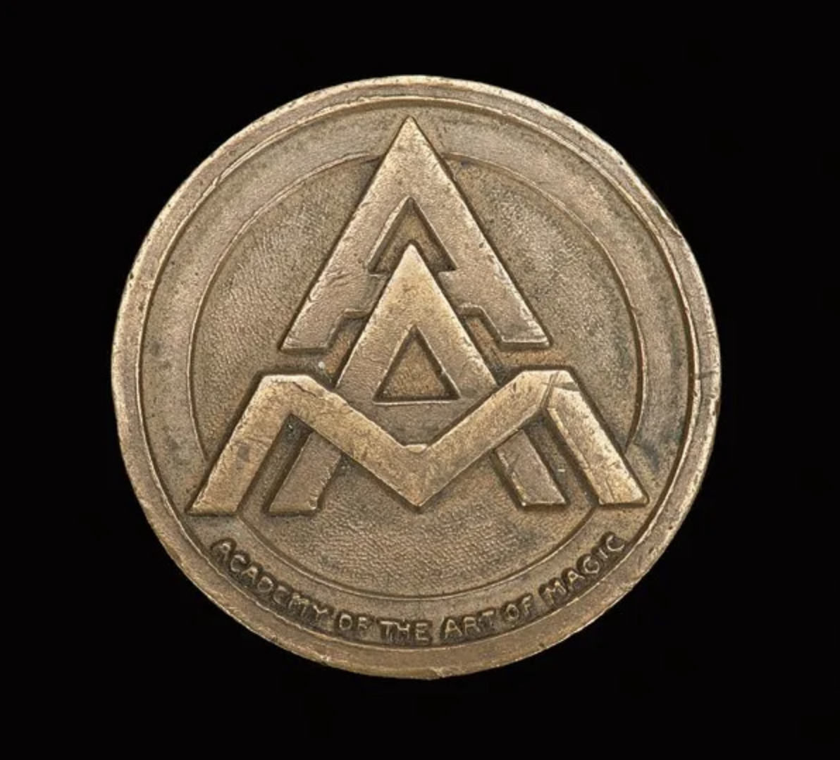 Cardini’s Academy of the Art of Magic medallion