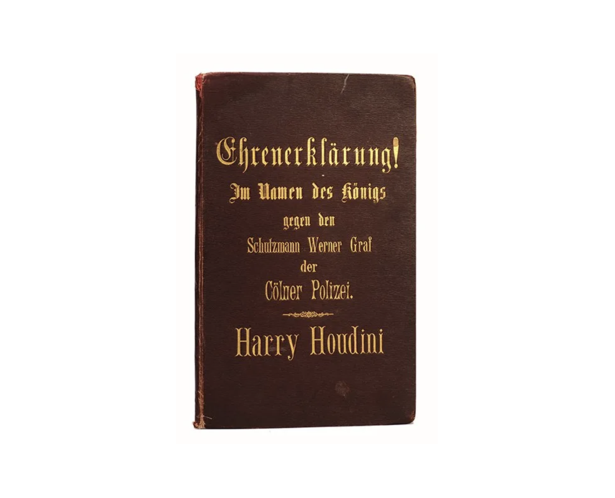 Houdini’s German Slander Trial Archive, 1902